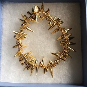 Stella & Dot chunky gold bracelet
